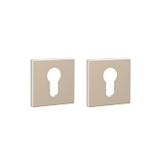 Ключевина Punto ET.K.ARC.Q52 SN-3 квадратная розетка матовый никель (47197) Ключевина Punto ET.K.ARC.Q52 SN-3 квадратная розетка матовый никель (47197)