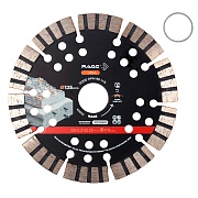 Диск алмазный по бетону Rage by Vira Max Cut Pro 125х22,2х2,2 мм турбосегментный сухой рез (600132)