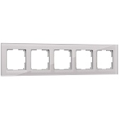 Рамка Werkel Favorit пятиместная дымчатая (a050898)
