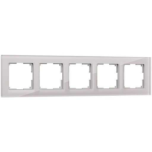 Рамка Werkel Favorit пятиместная дымчатая (a050898)