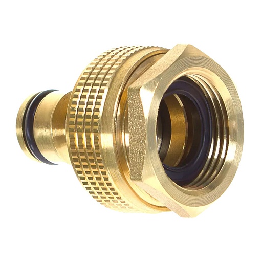 Адаптер 3/4-1 для соединения шлангов Профитт внутренняя резьба латунный (0832651-RCS) Адаптер 3/4-1 для соединения шлангов Профитт внутренняя резьба латунный (0832651-RCS)