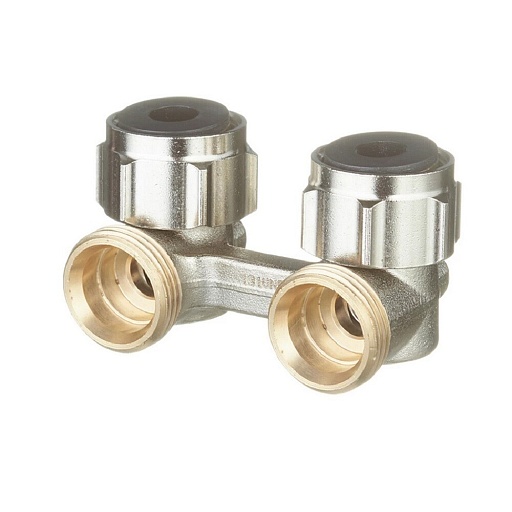 Узел нижнего подключения угловой Oventrop Multiflex F ZB 3/4 EK х 3/4 EK для радиатора (1015814)