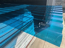 Профилированный поликарбонат МП-20 SUNNEX 0,8 мм бирюза