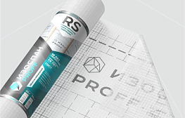 Армированная гидро-пароизоляция Изоспан RS proff 70 кв. м - фотография 3