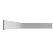 Молдинг из экополимера ударопрочный 30х8х2000 мм под покраску Stenopol C744 белый Молдинг из экополимера ударопрочный 30х8х2000 мм под покраску Stenopol C744 белый