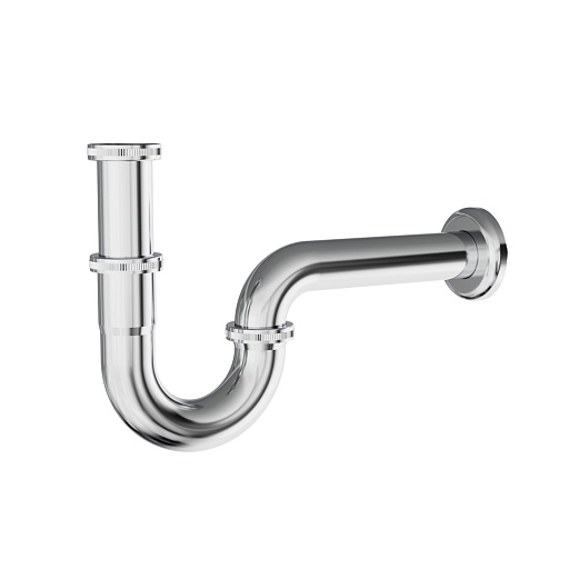 Сифон для раковины Tokito 1 1/4х45 мм без выпуска с соединением 32 мм хром (TOK-SHI-S32CH)