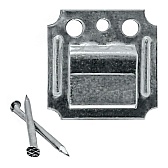 Крепеж кляймер №2 с гвоздями для вагонки и пластиковых панелей Осфикс (100 шт.) Крепеж кляймер №2 с гвоздями для вагонки и пластиковых панелей Осфикс (100 шт.)