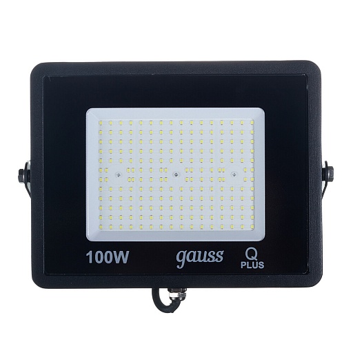 Прожектор светодиодный Gauss Qplus ДО-100 6500К 100 Вт IP65 черный Прожектор светодиодный Gauss Qplus ДО-100 6500К 100 Вт IP65 черный