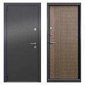Дверь входная с терморазрывом Torex Роял Техно левая букле графит - астана табачный 880х2050 мм Дверь входная с терморазрывом Torex Роял Техно левая букле графит - астана табачный 880х2050 мм