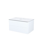 Тумба под раковину со столешницей Iddis Aiger 80 см подвесная белая (AIG80W0i95K)
