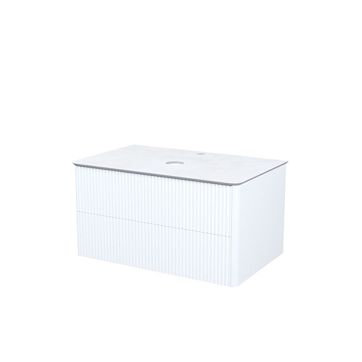 Тумба под раковину со столешницей Iddis Aiger 80 см подвесная белая (AIG80W0i95K) Тумба под раковину со столешницей Iddis Aiger 80 см подвесная белая (AIG80W0i95K)