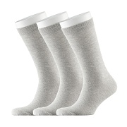 Носки мужские Hesler гребенная пряжа 41-43 серые (3 пары)