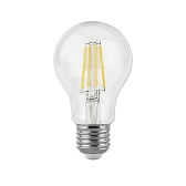 Лампа светодиодная филаментная Gauss Filament E27 4100К 8 Вт 780 Лм 185-265 В груша A60 прозрачная Лампа светодиодная филаментная Gauss Filament E27 4100К 8 Вт 780 Лм 185-265 В груша A60 прозрачная