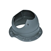 Проходной элемент Krovent Base-VT Wave 110 для готовой кровли из металлочерепицы серый Проходной элемент Krovent Base-VT Wave 110 для готовой кровли из металлочерепицы серый