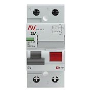 УЗО EKF Averes DV 25А 1P+N тип A 30 мА 10 кА (rccb-2-25-30-a-av) УЗО EKF Averes DV 25А 1P+N тип A 30 мА 10 кА (rccb-2-25-30-a-av)