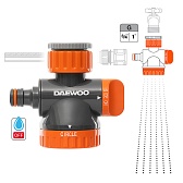 Адаптер 3/4-1 для шланга Daewoo наружная резьба пластиковый (DWC 1325) Адаптер 3/4-1 для шланга Daewoo наружная резьба пластиковый (DWC 1325)