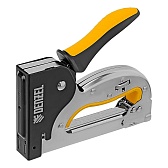 Степлер строительный для скоб Denzel (40223) тип 53 с регулировкой удара стальной Степлер строительный для скоб Denzel (40223) тип 53 с регулировкой удара стальной