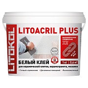 Клей для плитки Litokol Litoacril Plus готовый 1 кг