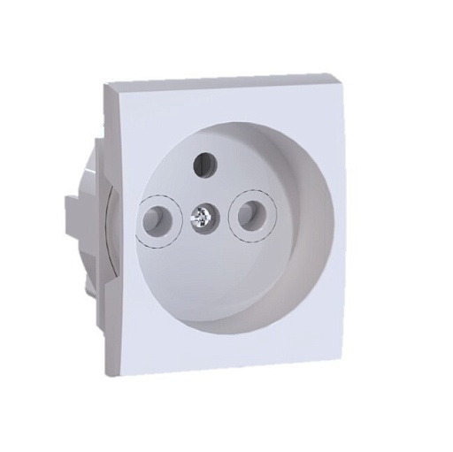 Розетка модульная EKF PROxima Nova для комбинированных щитов 230 В IP20 белая (nv-socket)