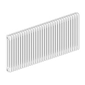 Радиатор стальной трубчатый Irsap Tesi 3 565х1440 мм 1/2 32 секции боковое подключение белый