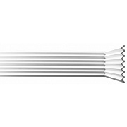 Панель декоративная из экополимера 200х2600х21 мм Bello Deco XPS СП 11/2.6 белая 0,52 кв.м