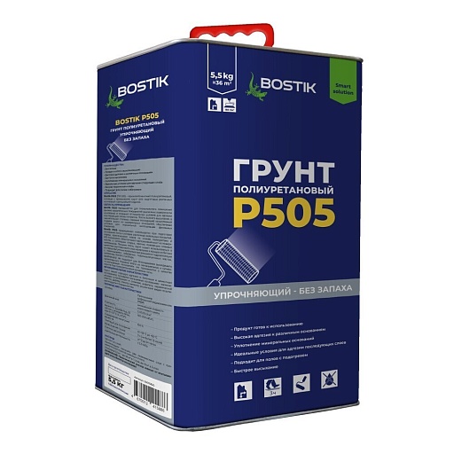 Грунт Bostik P505 укрепляющий 5,5 кг Грунт Bostik P505 укрепляющий 5,5 кг
