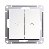 Кнопка управления жалюзи Systeme Electric AtlasDesign встраиваемая жемчуг (ATN000419) Кнопка управления жалюзи Systeme Electric AtlasDesign встраиваемая жемчуг (ATN000419)