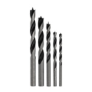 Набор сверл по дереву спиральных Kranz 4-10 мм (5 шт.) (KR-91-0750)