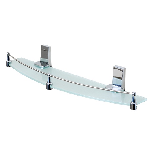 Полка для ванной WasserKraft Lopau K-6000 125х500х70 мм стекло/металл хром (K-6044) Полка для ванной WasserKraft Lopau K-6000 125х500х70 мм стекло/металл хром (K-6044)
