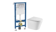 Комплект инсталляции Geberit Delta Duofix с унитазом Corsa Deco NX Tornado с кнопкой хром и сиденьем дюропласт микролифт Комплект инсталляции Geberit Delta Duofix с унитазом Corsa Deco NX Tornado с кнопкой хром и сиденьем дюропласт микролифт