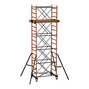 Вышка-тура 12,4 м (рабочая высота 13,4м) стальная