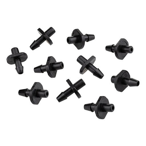 Соединитель для капельной трубки стартовый 16 мм MasterProf пластиковый (10 шт.) (ДС.070727)