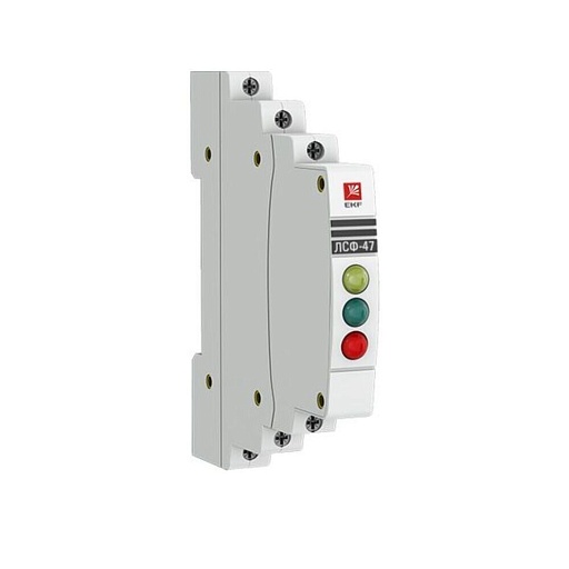 Индикатор модульный EKF PROxima ЛСФ-47 260 В IP20 (mdla-47-3f-pro)