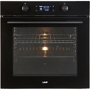 Духовой шкаф газовый встраиваемый Lauf DE-604BL 600 мм черный