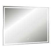 Зеркало с подсветкой прямоугольное 80х60 см с сенсорным включением Abber See (AG6116S)