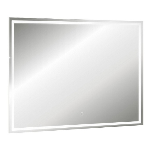 Зеркало с подсветкой прямоугольное 80х60 см с сенсорным включением Abber See (AG6116S)
