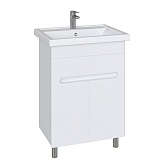 Комплект тумба с раковиной Sanstar Модена 60 см напольная белая (223.1-1.4.1.К) Комплект тумба с раковиной Sanstar Модена 60 см напольная белая (223.1-1.4.1.К)