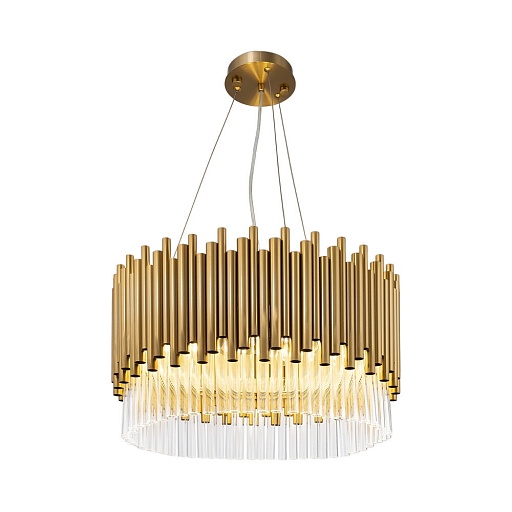 Светильник подвесной Maytoni Coliseo E27 360 Вт 18 кв.м латунь IP20 (MOD135PL-06BS)