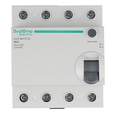 УЗО Systeme Electric City9 Set ВДТ 40А 3P+N тип AC 300 мА 6 кА (C9R66440) УЗО Systeme Electric City9 Set ВДТ 40А 3P+N тип AC 300 мА 6 кА (C9R66440)