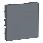 Заглушка Systeme Electric AtlasDesign встраиваемая грифель (ATN000709)