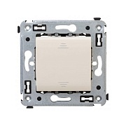 Переключатель DKC Avanti одноклавишный встраиваемый бежевый (7492361) Переключатель DKC Avanti одноклавишный встраиваемый бежевый (7492361)