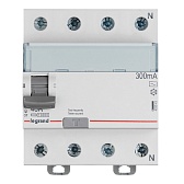 УЗО Legrand TX3 (403043) 40А 300 мА 4P тип АС 10 кА УЗО Legrand TX3 (403043) 40А 300 мА 4P тип АС 10 кА