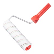 Валик микрофибра 250 мм d45 мм ворс 11 мм для водной основы с ручкой Beorol Natur