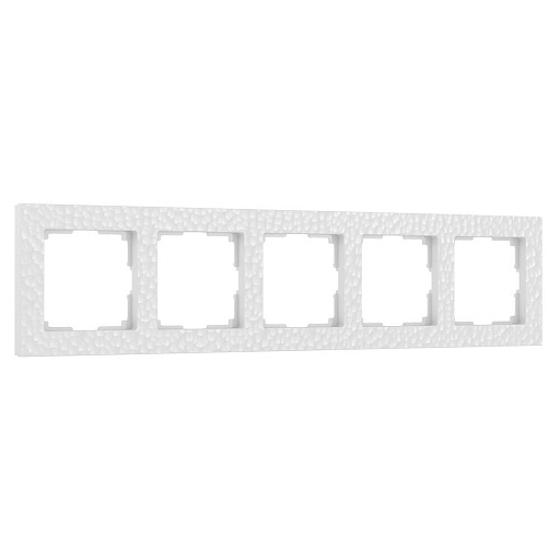 Рамка Werkel Hammer пятиместная белая (a052529)