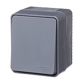 Выключатель Systeme Electric AtlasDesign Profi54 одноклавишный накладной антрацит (ATN544015) Выключатель Systeme Electric AtlasDesign Profi54 одноклавишный накладной антрацит (ATN544015)