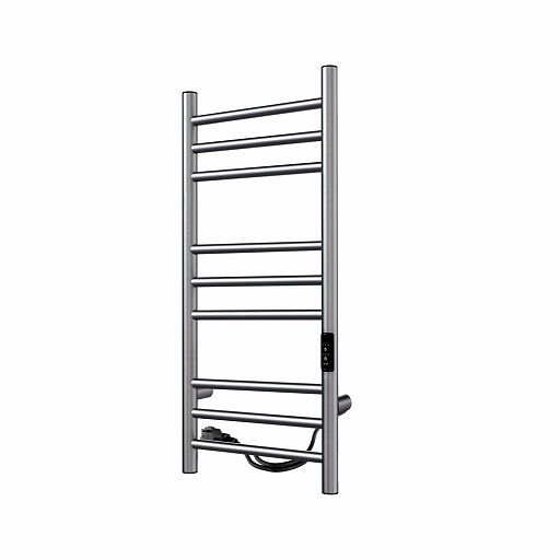 Полотенцесушитель электрический Indigo Line Trinity 700х332 мм 100 Вт с терморегулятором графит металлик