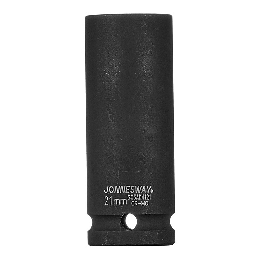 Головка торцевая ударная Jonnesway 1/2 для пневмоинструмента 21 мм глубокая (S03AD4121) Головка торцевая ударная Jonnesway 1/2 для пневмоинструмента 21 мм глубокая (S03AD4121)