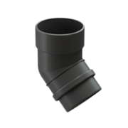 Docke LUX Колено 45° (Графит)