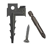 Крепеж с термодиффузионным цинкованием для террасной доски Осфикс Восток (130 шт.) Крепеж с термодиффузионным цинкованием для террасной доски Осфикс Восток (130 шт.)