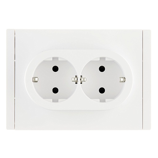 Розетка IEK Forte&Piano FP223 встраиваемая белая со шторками (FP-R24-16-1-K01) Розетка IEK Forte&Piano FP223 встраиваемая белая со шторками (FP-R24-16-1-K01)